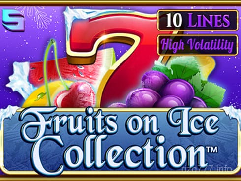 Fruits On Ice Collection 10 Lines Game